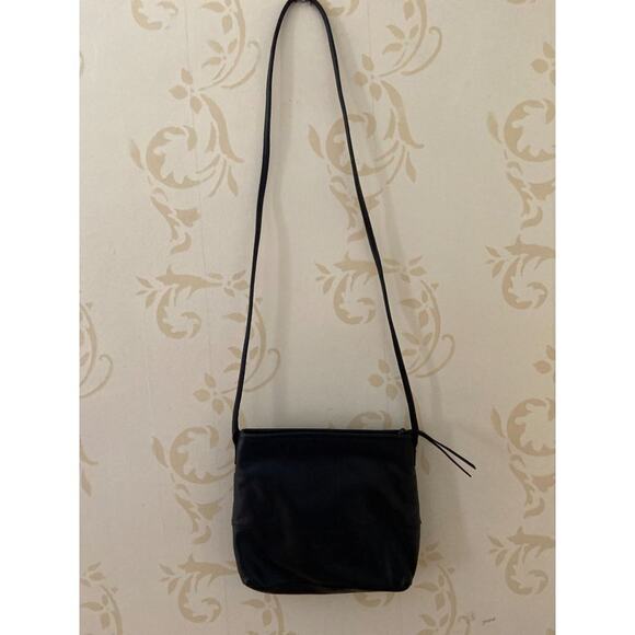 Margot Leather 100% Leather Black Cross Body Handbag - Picture 2 of 5